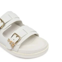 Ciabatte Doppia Fascia PATRIZIA PEPE Girl linea Fly Birkilux in Pelle Nera