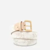 Cintura Donna 1A Classe Alviero Martini linea Geo White A277