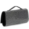 Clutch Donna a Mano con Tracolla GUESS Linea Tasmin colore Nero