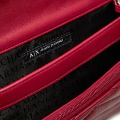 Clutch Donna con Tracolla in Catena ARMANI EXCHANGE colore Red Dahlia