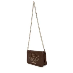 Clutch Donna con Tracolla LOVE MOSCHINO Testa di Moro con Maxi Logo