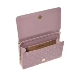 Clutch Donna con Tracolla LOVE MOSCHINO linea Smart Daily Quilted Rosa