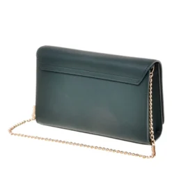Clutch Donna con Tracolla LOVE MOSCHINO Verde con Maxi Logo