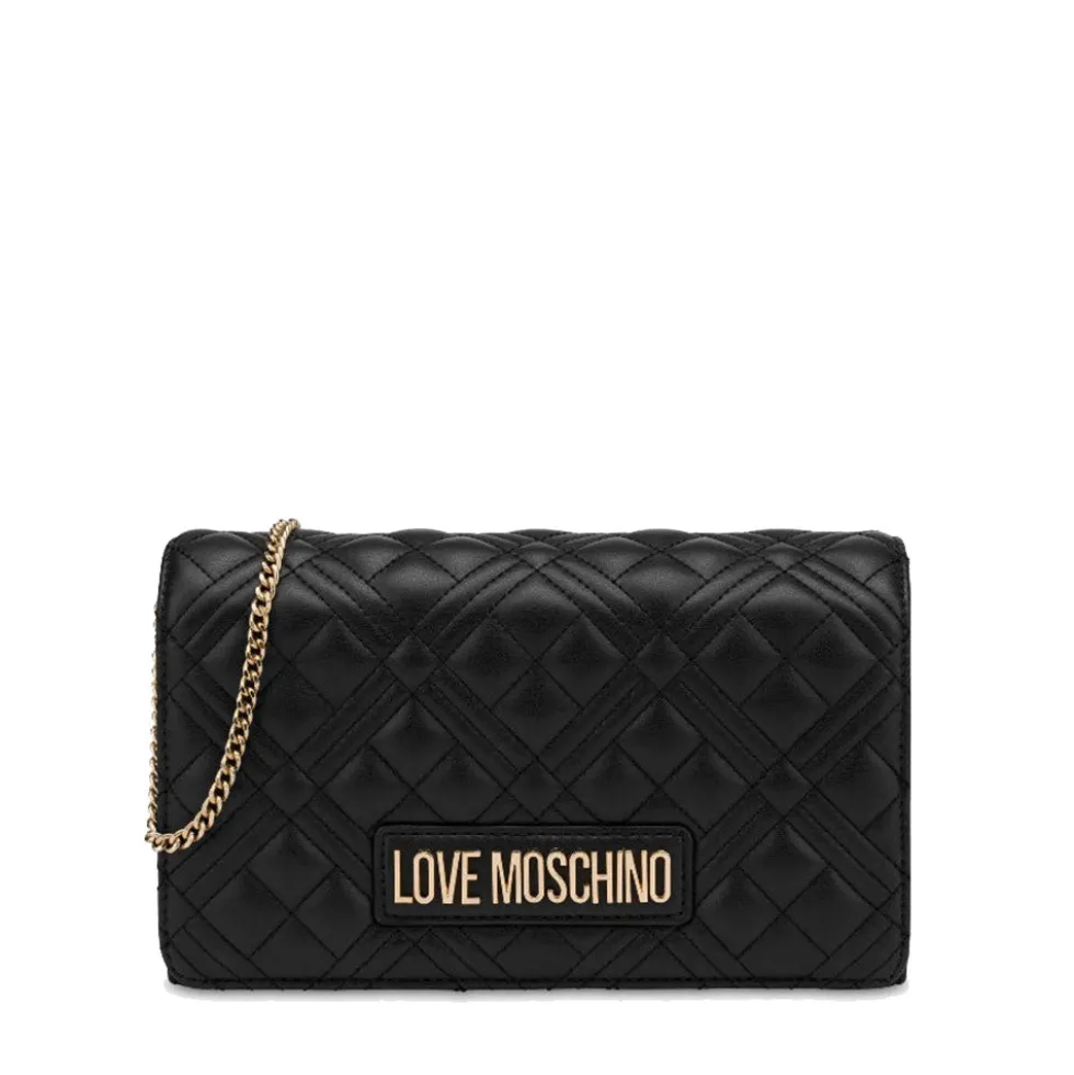 Clutch Donna con Tracolla LOVE MOSCHINO linea Smart Daily Quilted Nero