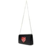 Clutch Donna con Tracolla LOVE MOSCHINO linea Smart Daily Bag Nera con Cuore Logato