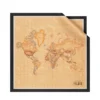 Foulard 50 x 50 cm 1A Classe Alviero Martini in Seta stampa Geo Classic e Nero 3250