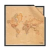 Foulard 70 x 70 cm 1A Classe Alviero Martini in Seta stampa Geo Classic e Nero 3270