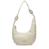 Hobo Bag Asimmetrica LOVE MOSCHINO linea Jewel Avorio