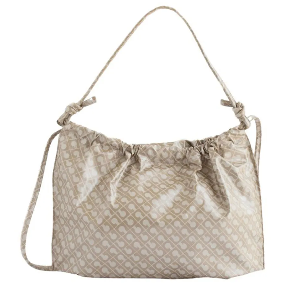 Hobo Bag Donna GHERARDINI in Tessuto Softy colore Creta