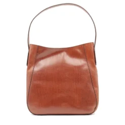 Hobo Bag Donna THE BRIDGE linea Maddalena in Pelle Marrone