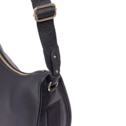 Hobo Bag Media Donna LIU JO Better stampa Bottalata Nera