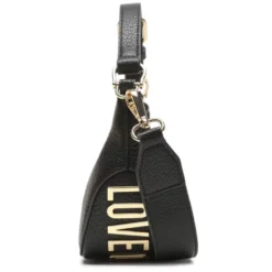 Hobo Bag Mini LOVE MOSCHINO linea Giant Logo colore Nero