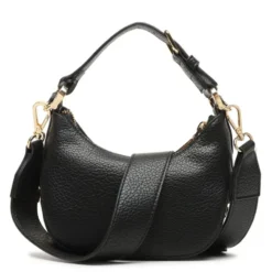 Hobo Bag Mini LOVE MOSCHINO linea Giant Logo colore Nero