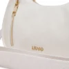 Hobo Bag Small Donna LIU JO Better stampa Bottalata color Crema