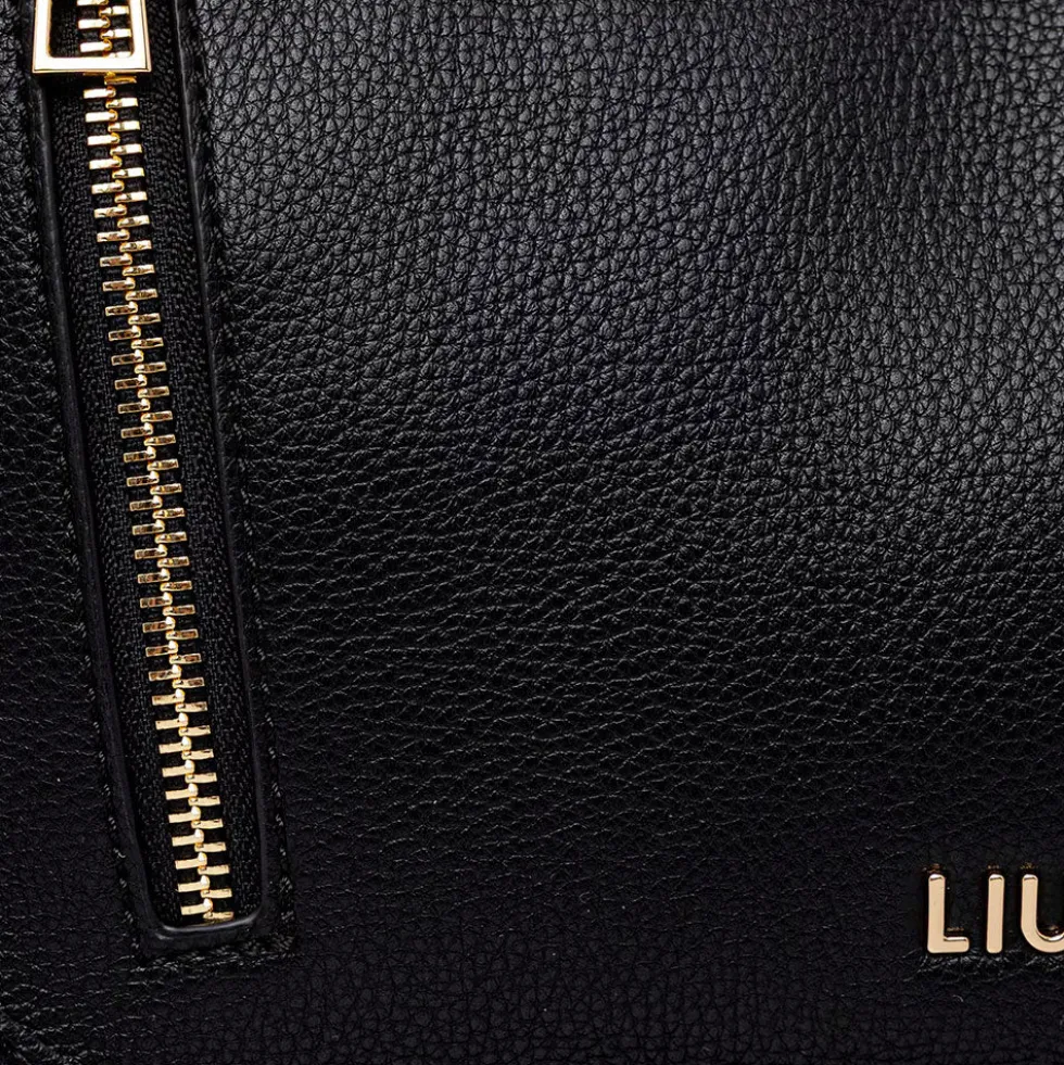 Hobo Bag Small Donna LIU JO Better stampa Bottalata Nera