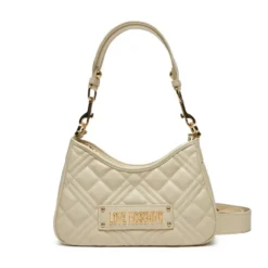 Hobo Bag Trapuntata LOVE MOSCHINO linea Quilted Avorio
