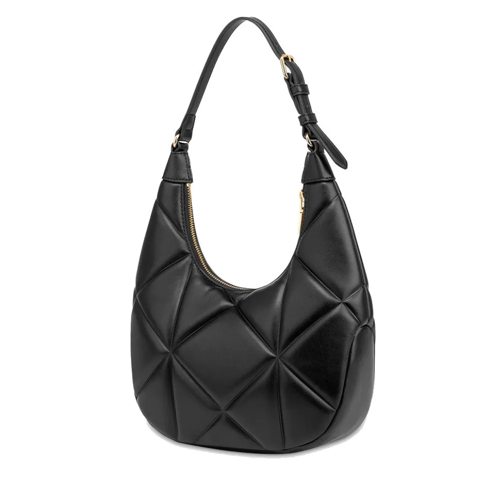 Hobo Bag Trapuntata LOVE MOSCHINO linea Embossed Nera