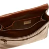 Messenger Uomo THE BRIDGE in Pelle Marrone linea Story