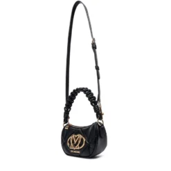 Mini Bag Donna a Mano LOVE MOSCHINO linea Embossed Trapuntata Nera