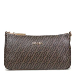 Mini Bag Donna LIU JO stampa Monogram Testa di Moro