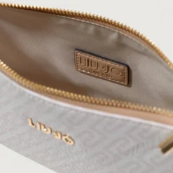 Mini Bag Donna LIU JO stampa Monogram Bianco