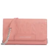 Mini Clutch Donna con Tracolla in Catena ARMANI EXCHANGE colore Petal Pop