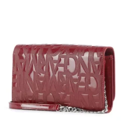 Mini Clutch Donna con Tracolla in Catena ARMANI EXCHANGE colore Red Dahlia