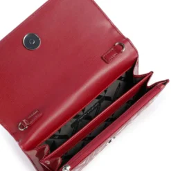 Mini Clutch Donna con Tracolla in Catena ARMANI EXCHANGE colore Red Dahlia