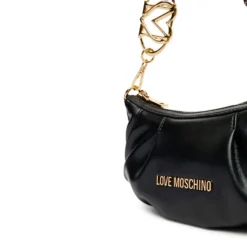 Mini Hobo Bag Donna LOVE MOSCHINO linea Jewel Nera