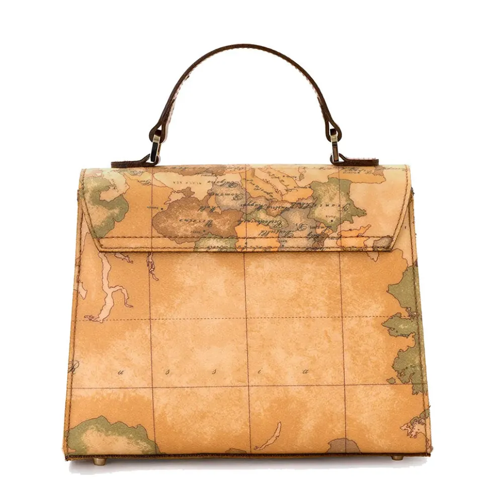 Mini Tote Donna a Mano con Tracolla 1A Classe Alviero Martini linea Geo Classic E064
