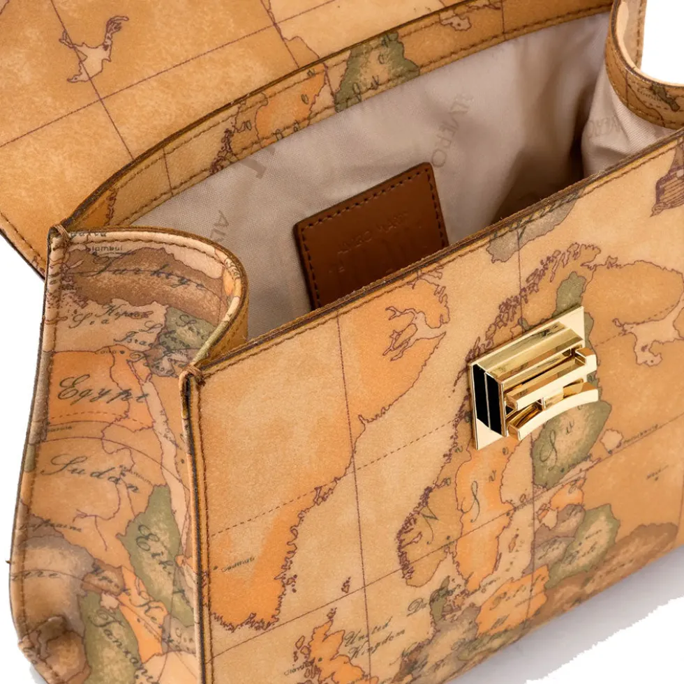 Mini Tote Donna a Mano con Tracolla 1A Classe Alviero Martini linea Geo Classic E064