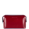 Necessaire PIQUADRO In Pelle Rossa Linea Blue Square - BY3851B2