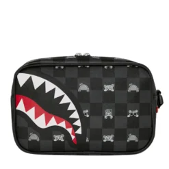 Necessaire SPRAYGROUND stampa Gray Peeking Character Check