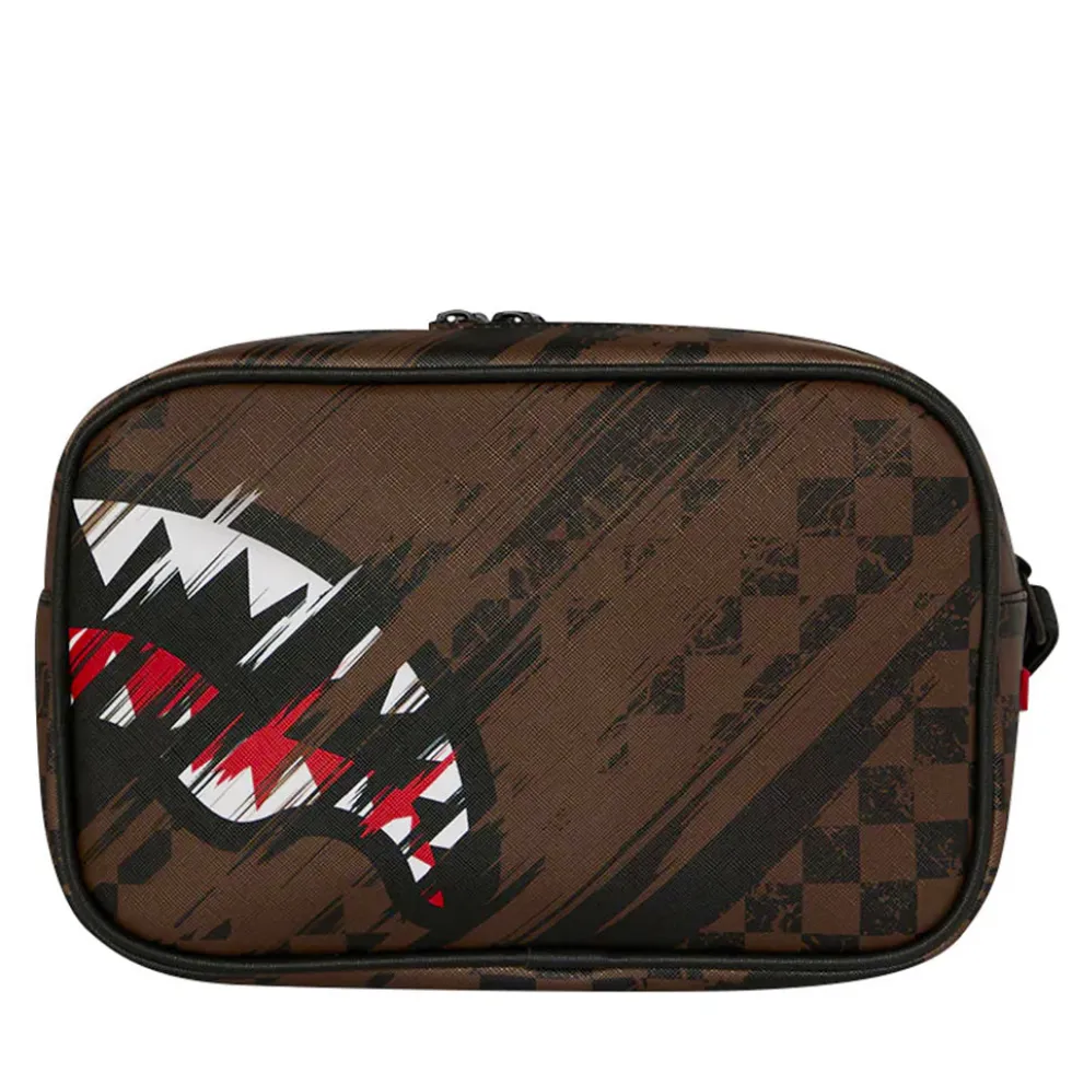 Necessaire SPRAYGROUND stampa Smeared Grunge