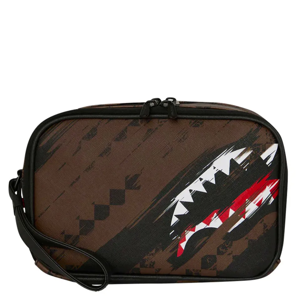 Necessaire SPRAYGROUND stampa Smeared Grunge