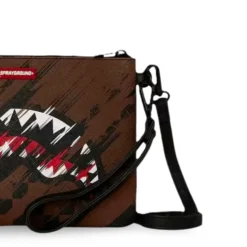 Pochette con Tracolla SPRAYGROUND stampa Smeared Grunge