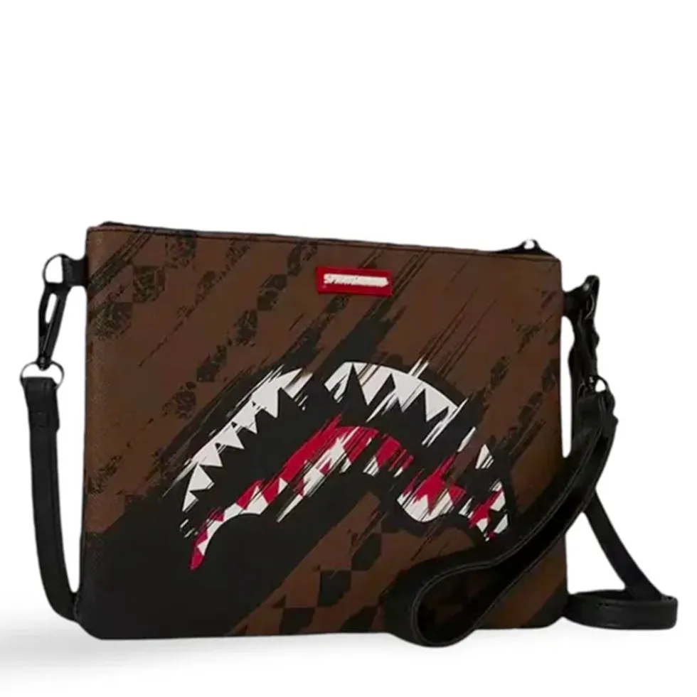 Pochette con Tracolla SPRAYGROUND stampa Smeared Grunge