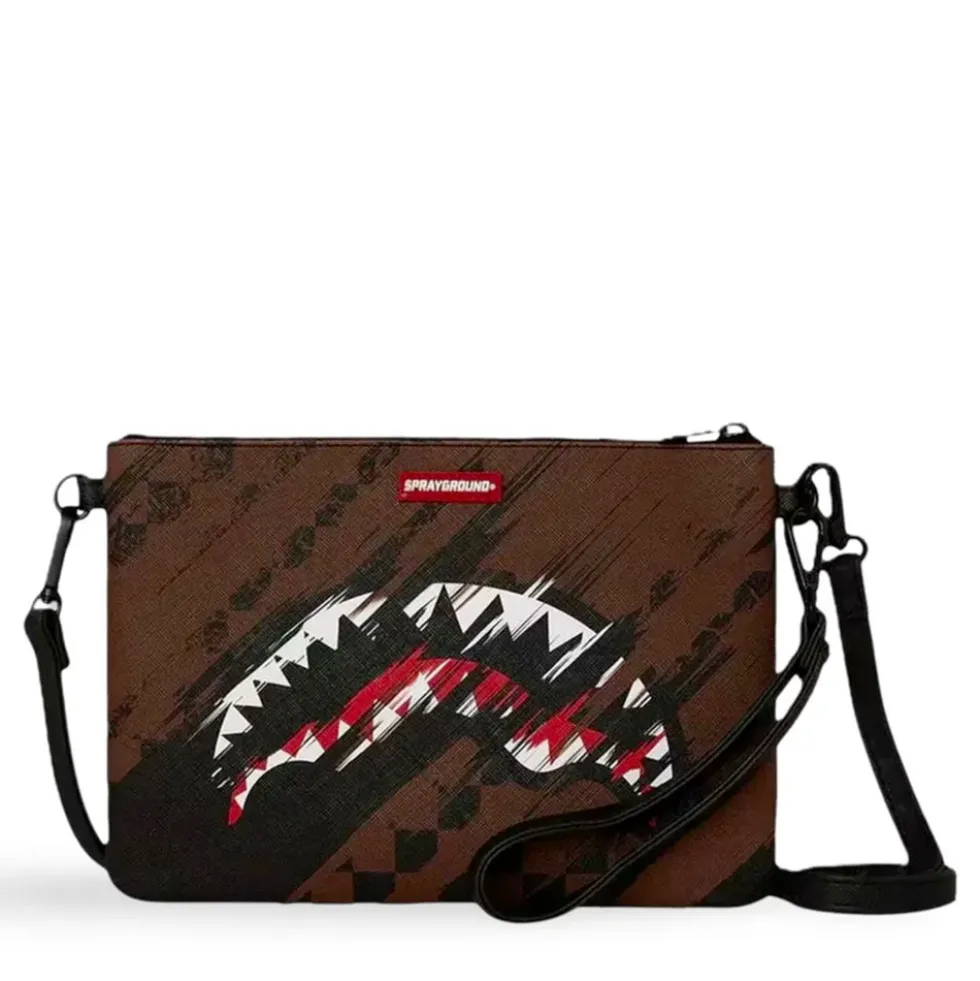 Pochette con Tracolla SPRAYGROUND stampa Smeared Grunge