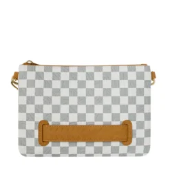 Pochette con Tracolla SPRAYGROUND stampa Graff Embossed Cream Check