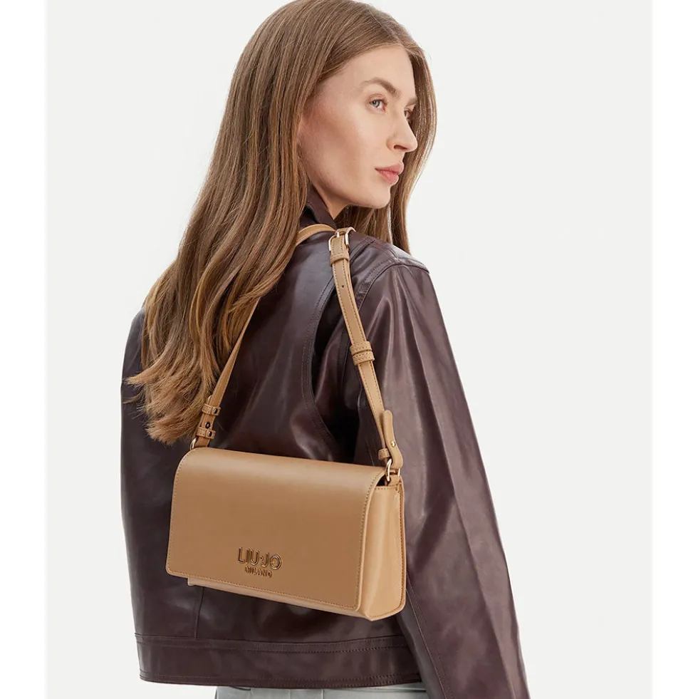 Pochette Donna a Spalla e Tracolla LIU JO Better color Cammello