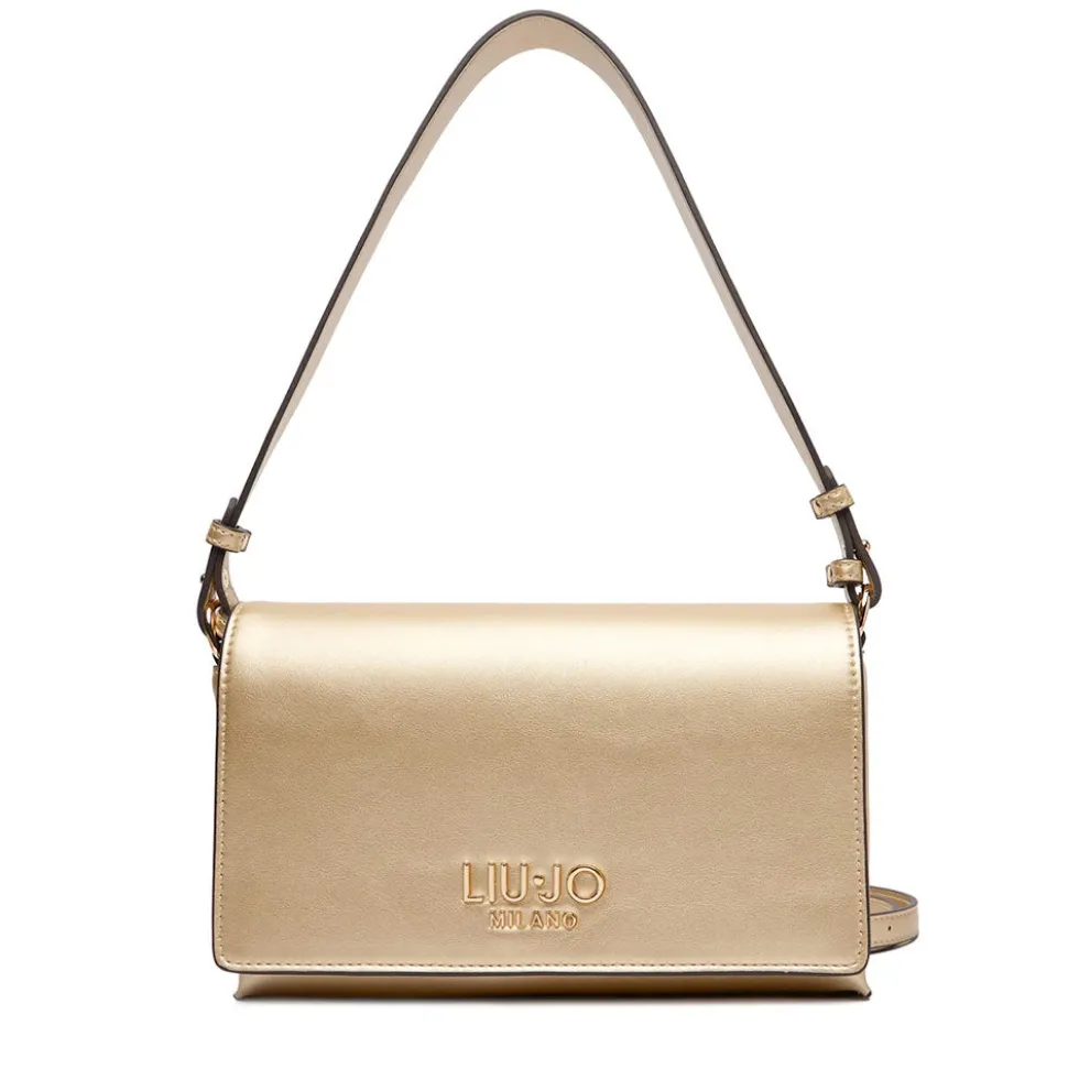 Pochette Donna a Spalla e Tracolla LIU JO Better Oro Chiaro