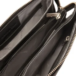 Pochette Donna a Tracolla GIANNI CONTI in Pelle Liscia Nera 585522