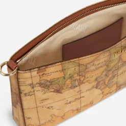 Pochette Donna Doppia Portabilità 1A Classe Alviero Martini linea Geo Classic E026