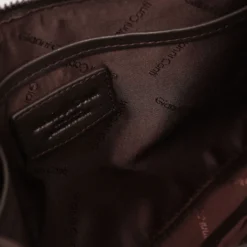 Pochette Uomo GIANNI CONTI in Pelle Dark Brown
