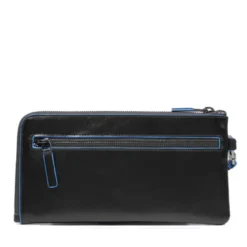 Pochette Uomo PIQUADRO in Pelle Linea Blue Square colore Nero - AC2648B2R