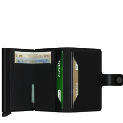Porta Carte con Clip SECRID linea Miniwallet Matte Black con RFID