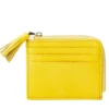 Portacarte Donna COCCINELLE in Pelle Colore Soleado Linea Tassel
