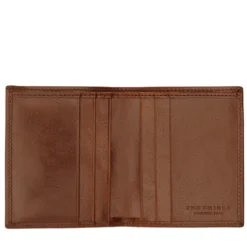 Portacarte e Banconote THE BRIDGE In Pelle Marrone linea Story Made in Italy
