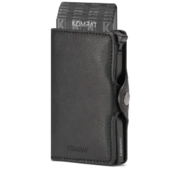 Portacarte KOMPAT linea Kompat S con RFID Colore Nero Carbon