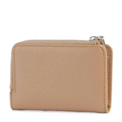 Portacarte Mini COCCINELLE in Pelle Linea Metallic Soft colore Skin